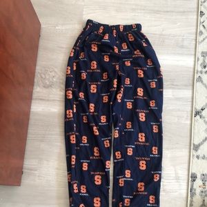Syracuse U pajama bottoms